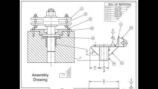 Engineering Drawings  01  | detail and assembly drawings |