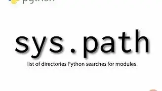 Python: Import from Sys Path