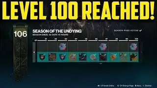 Season Pass Level 100 Reached! - Fast XP Advice & Verdict - Destiny 2: Shadowkeep