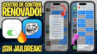 TUTORIAL SIN JAILBREAK ✅ GRATIS NUEVO CENTRO DE CONTROL DESBLOQUEA FUNCIONES OCULTAS DE iOS (Osushi)