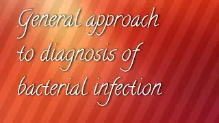 General approach to the diagnosis of bacterial infection....... levinson microbiology