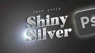 Shimmering Silver Text Style | Photoshop Tutorial