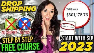 How To Start Dropshipping With $0 in 2024 (FREE COURSE) STEP BY STEP | NO Shopify