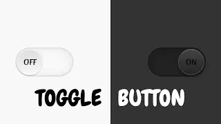 Toggle Button for Dark Mode using simple CSS and JavaScript | Coders Villa