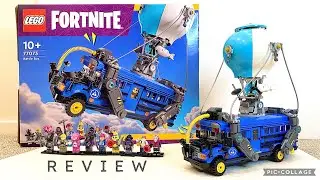 2024 LEGO FORTNITE 77073 Battle Bus REVIEW!!!