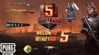 SEASON 5 RP ALL REWARDS ! GUN SKINS ! ZOMBIE MODE ! COSTUMES ! PUBG MOBILE