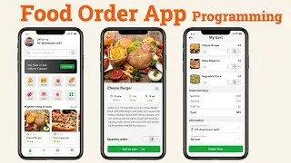 ✅ Food App Android Design - how to make food ordering app? android studio tutorial 🔥