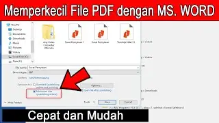 Cara Cepat Dan Mudah Memperkecil Ukufan File Pdf Menggunakan Microsoft Word