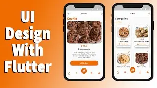 Flutter UI Design - Cookies shop | Part 1