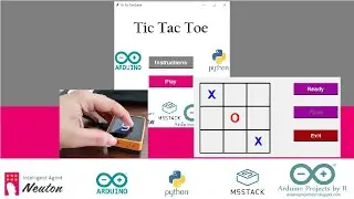 Tic-Tac-Toe Game with Handwritten digit recognized by TinyML #arduino #python #tinyml