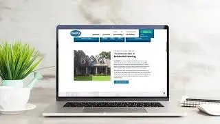 Small Business Web Design | Cleaning Company Website Design Demo - Orangedesign.com