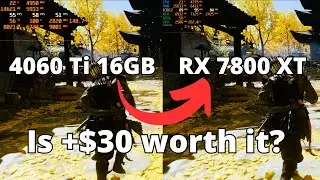 AMD embarrasses Nvidia's midrange- 4060 Ti 16GB vs RX 7800 XT in 2024: The Ultimate Comparison!!!