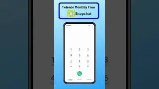 Telenor Free Snapchat code 2022 |Free 2GB Data #telenor #snapchat #offer #short