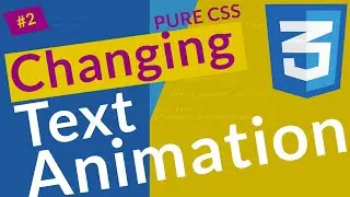 Pure CSS Changing Text Animation [No JavaScript]  || Ujjwal Technical Tips