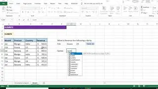 SUMIFS FUNCTION IN EXCEL