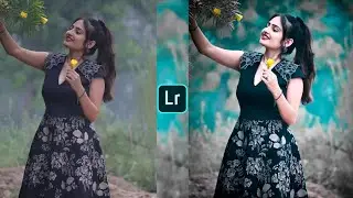 Lightroom Photo Editing |  Lightroom Aqua and Dark Effect Photo Editing | presets download free