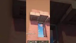 Cute Cherry Window in Minecraft