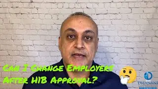 Can I Change Employer After H1B Approval?