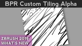 022 ZBrush Making Your Own Tiling Alpha