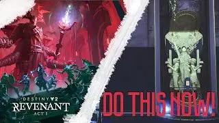 DO THIS BEFORE REVENANT | Destiny 2: Revenant