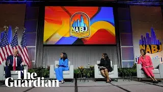 Donald Trump is interviewed by panel at NABJ convention – in full