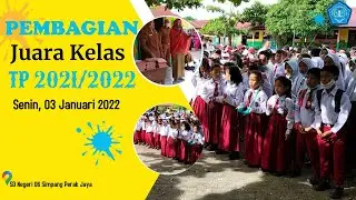 Pembagian Juara Kelas Tahun Ajaran 2021-2022 Semester 1