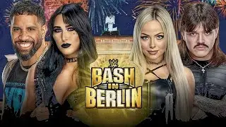 Rhea Ripley & Jey Uso vs Liv Morgan & Dominik Mysterio Full Match WWE Bash In Berlin 2024 Highlights