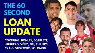 THE 60 SECOND LOAN UPDATE Spurs Players on Loan: Carabao Cup Action for Phillips, Scarlett, Donley