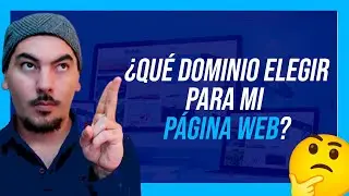 🌟🔍 Cómo Elegir el Dominio Perfecto para tu PÁGINA WEB 🌐💡