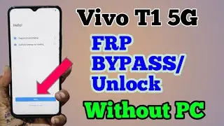 Vivo T1 5G Frp Bypass | Vivo V2141 Frp Unlock Without PC