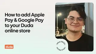 How to add Apple Pay & Google Pay to your Duda eCommerce store