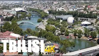 Tbilisi, Georgia, walking tour 4k 60fps