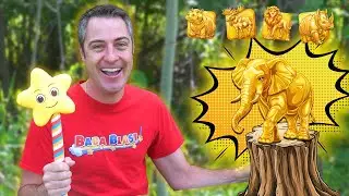 Golden Animals | Educational Videos for Kids | Baba Blast!