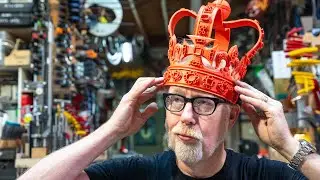 Adam Savage Shattered His 3D-Printed Crown!