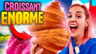 🥐 Probando los MEJORES CROISSANTS de PARIS | El CROISSANT mas GRANDE de FRANCIA | Paris vlog