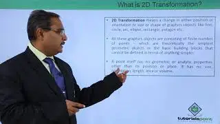 What is 2D Transformation?