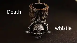 Ацтекский свисток смерти своими руками.  DIY Aztec Death Whistle.