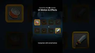 [Unity UI Course] UI Animation with Unity 2D lighting