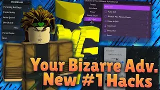 Roblox Your Bizarre Adventure Script/Hack GUI | AUTO FARM, GET ALL SKINS, GET ALL STANDS & MORE!