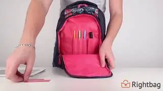 Рюкзак молодежный Grizzly RD-621-1 - видеообзор от Rightbag.ru