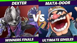 S@X 562 WINNERS FINALS - Dexter (Wolf) Vs. Mata-Door (Wario) Smash Ultimate - SSBM