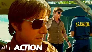 Arrested For Smuggling By The DEA | American Made (2017) | All Action