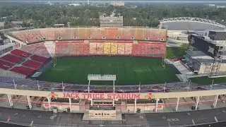 Iowa State Football Game Saturday Kicks Off Jack Trice Stadium's 50th Anniversary