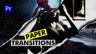 FREE Paper Rip Matte Transitions in Adobe Premiere Pro