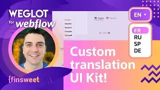 Custom UI Kit | Weglot for Webflow