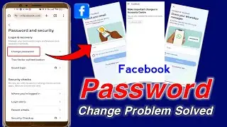 password change problem 2025 fb password change problem fixed ✅facebook