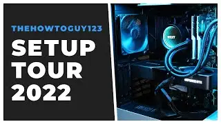 TheHowToGuy123 PC / Gaming Setup Tour 2022 - 20,000 Subscriber Special!