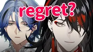 Vox asked Hex what his regrets were in NIJISANJI