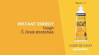 New! Coup de Fouet energy gel by OVERSTIM.s