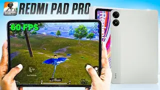 Redmi Pad Pro - BGMI Test with FPS Meter 🔥